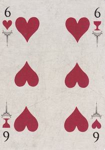 cartomancy 6 of hearts